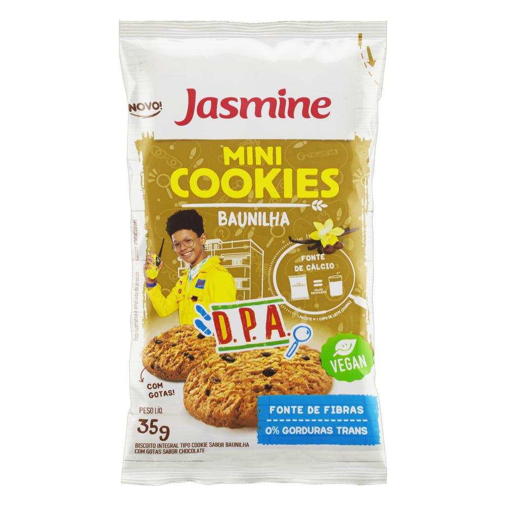 Mini Cookies Integrais D.P.A. Baunilha - 35g