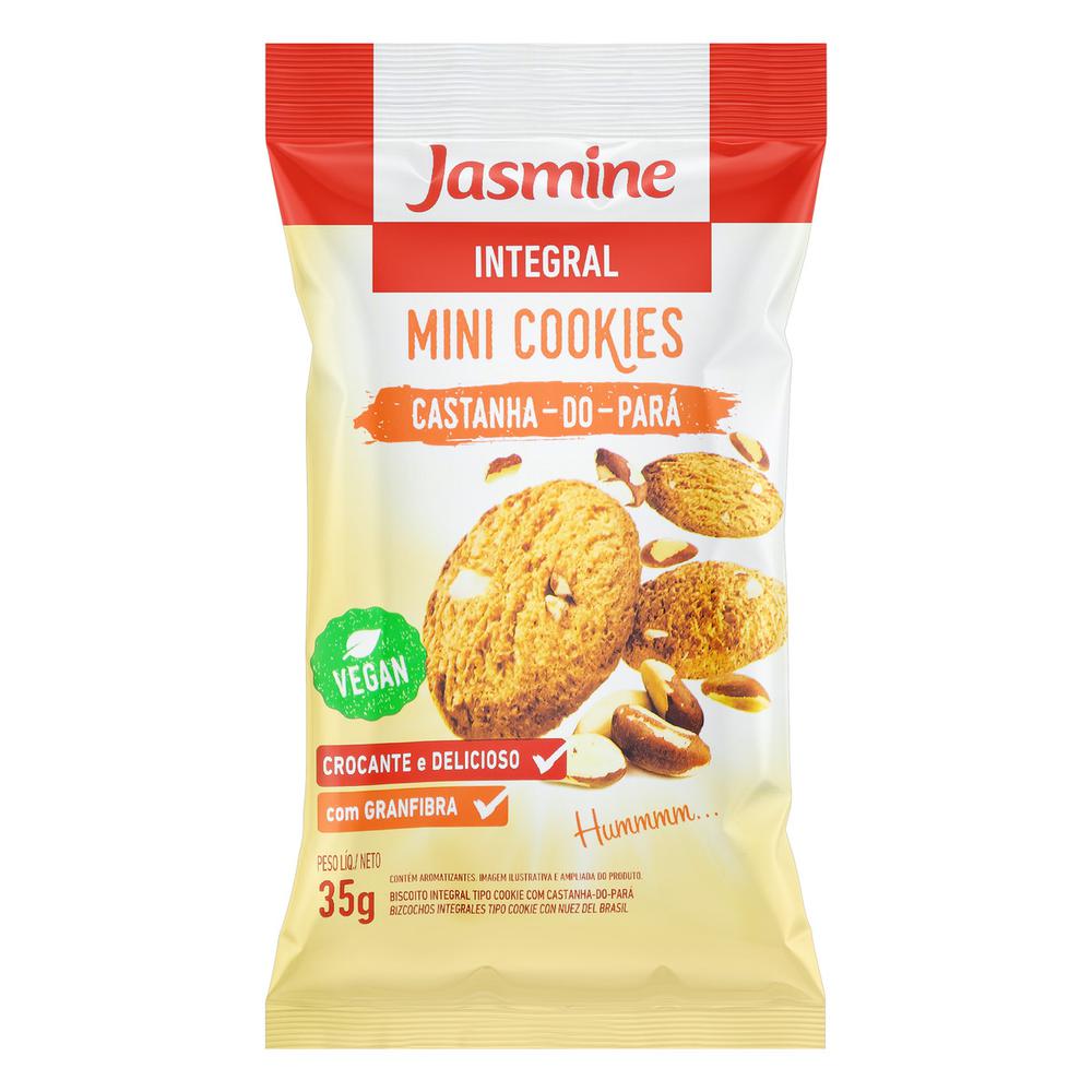 Mini Cookies Integrais Castanha do Pará - 35g